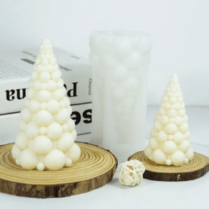 Kaars mal – Kerstboom bolletjes