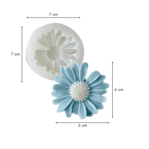 Kaars mal Daisy Bloem