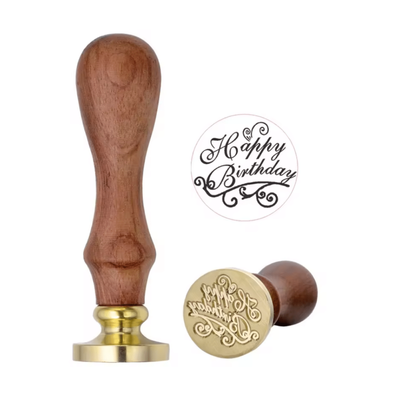 Wax Stempel – Happy Birthday