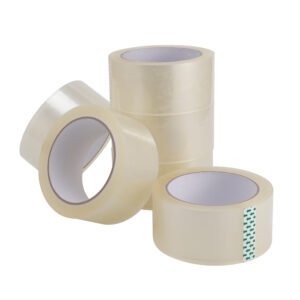 Verpakkingstape Transparant PP Solvent – 50 m x 50 mm