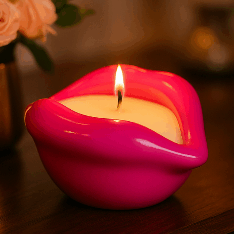 Kaars Potten – Lip Roze